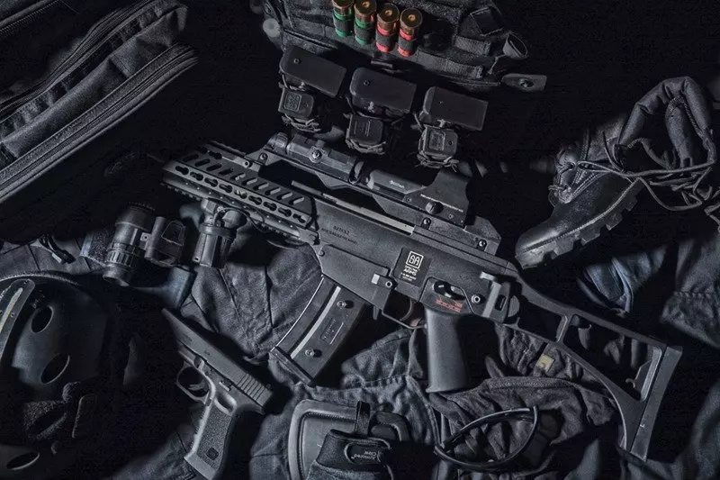 Réplique de carabine SA-G11 KeyMod EBB