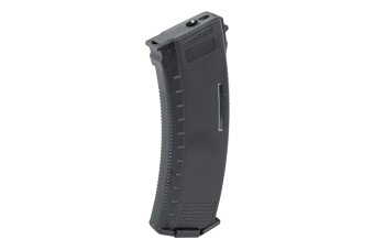 Cargador Mid-Cap 130/ 30 cartuchos Arcturus EMM AK MOD1 Variable-Cap Windowed para réplicas AK Negro