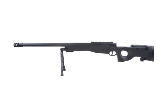 Réplique du fusil de précision P288 avec bipied - noir
