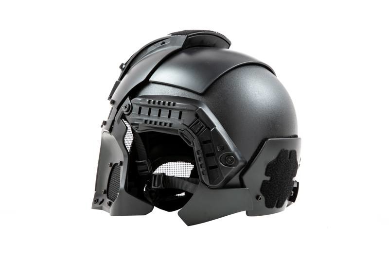 Warrior helmet replica - black