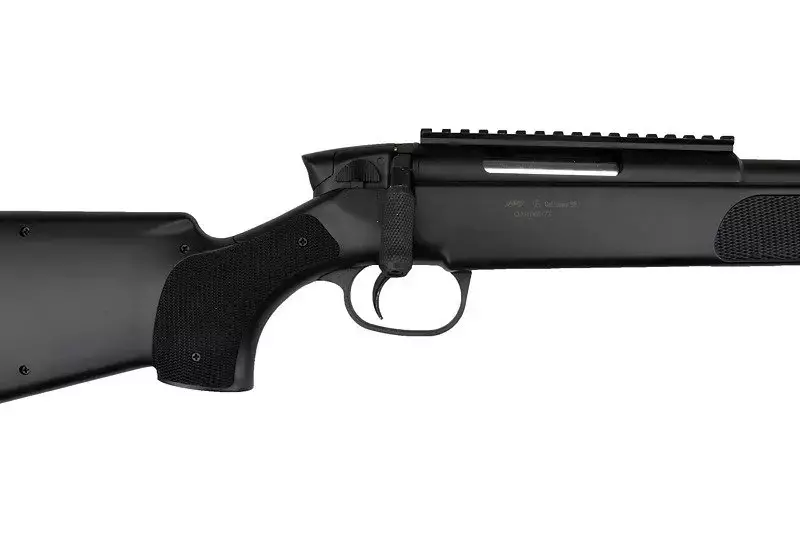 Airsoftová odstřelovací puška REF15433 - černá