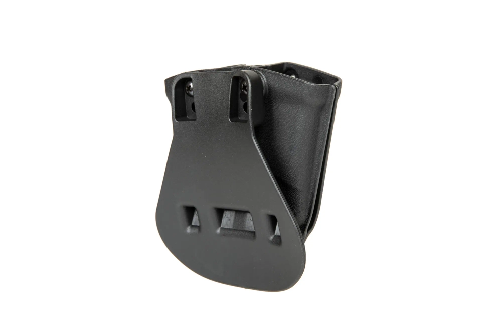 Kydex pistol Double Magazine Carrier - Black