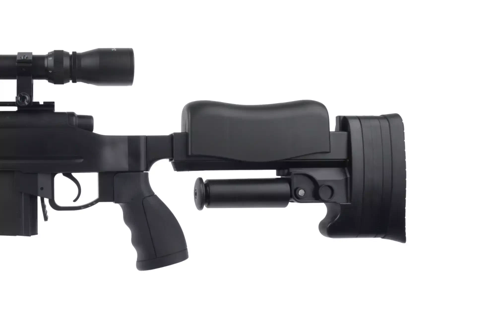 Airsoftová odstřelovací puška MB4413D - černá