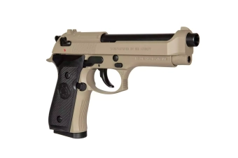 Pistola de airsoft BLE-BM9 - Bronceado