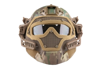 Réplique du casque FAST PJ G4 System avec écran facial - MC
