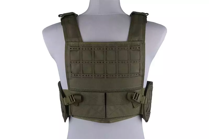 Lumière gilet tactique Laser-Cut - vert olive