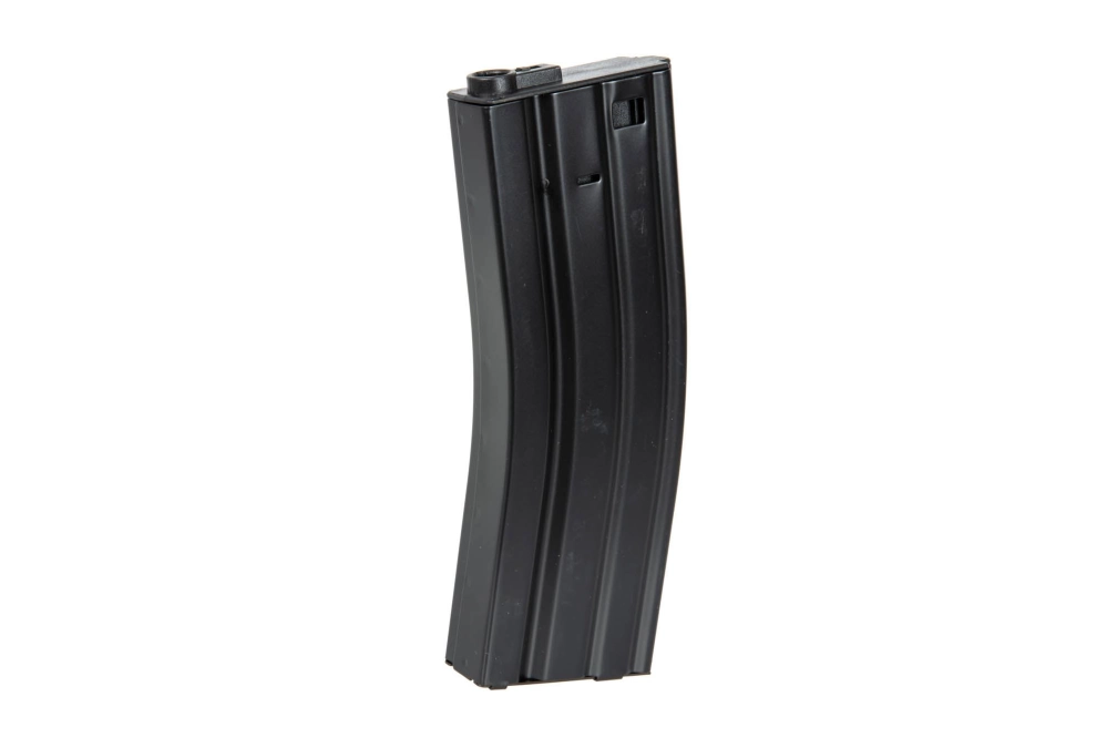Mid-cap 120-kogels magazijn voor M4 / M16 replica's - zwart