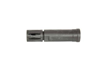 Acier cache flamme pour répliques M4/M16 - 14mm CW/CCW