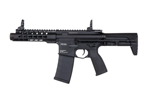 KWA VM4 RONIN 6 PDW S-AEG 2.5 Assault Rifle Airsoft Gun 2.5 Black