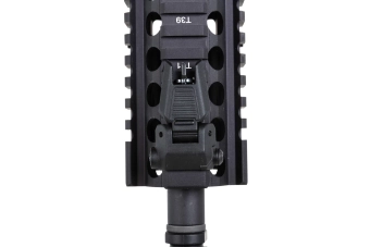 Specna Arms Daniel Defense® MK18 SA-P26 Prime™ Aster II ETU airsoft Carabina con motor brushless de un solo disparo Negro