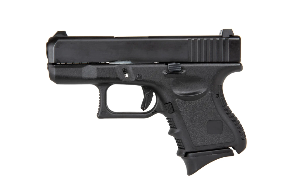 Pistoolreplica 727 (Groen gas) - Zwart