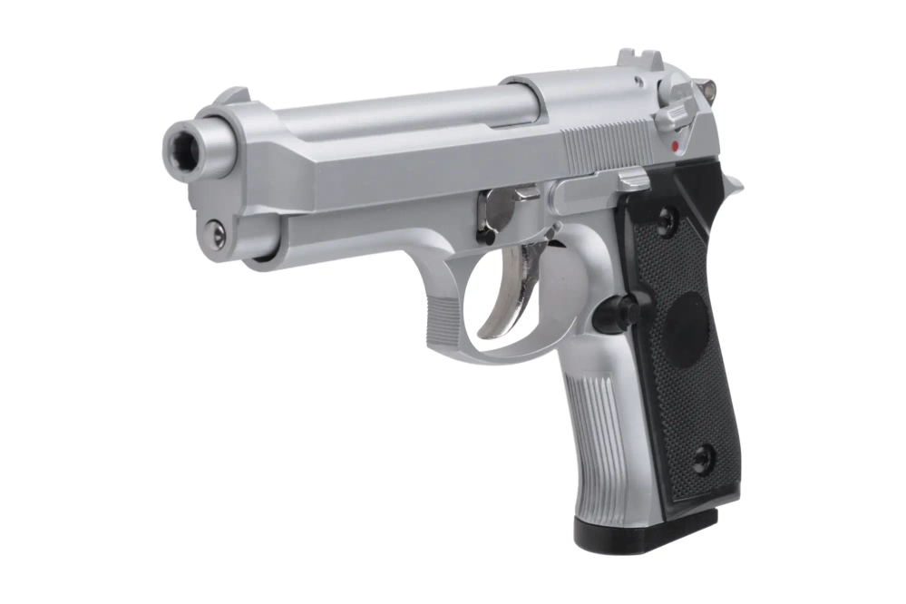 Replika pistoletu GGH9502S - srebrna