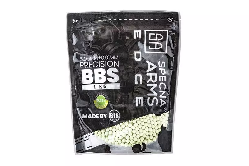 Kulki Tracer 0.25g Specna Arms EDGE ™ 4000 szt - Zielone