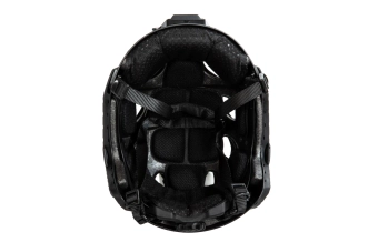 SHC X-Shield BJ replica helm - Zwart