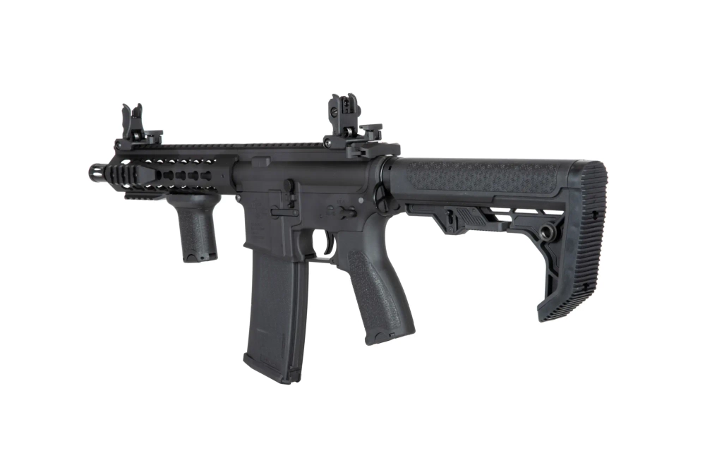 SA-E08 EDGE™ Light Ops Stock HAL²™ Karabijn Replica Zwart