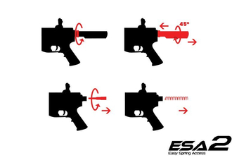 Specna Arms RRA SA-E05 EDGE 2.0™ GATE ASTER Poloplášťová airsoft puškaa (OUTLET)