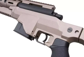Airsoftová odstřelovací puška MS700 - dark earth