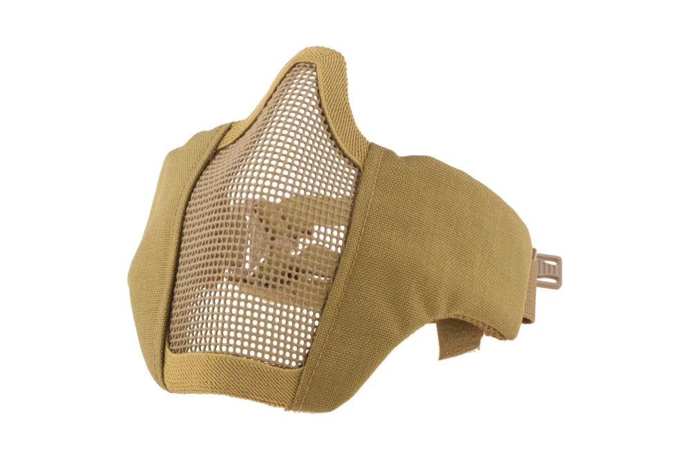 Stalker Evo Mask with Mount for FAST Helmets - Tan