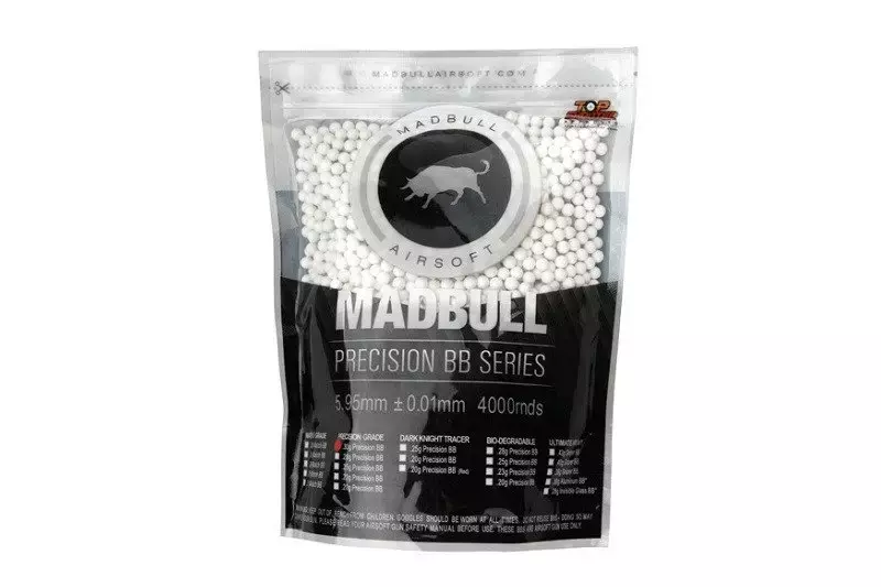Kulki 0.25g Madbull Precision 4000 szt