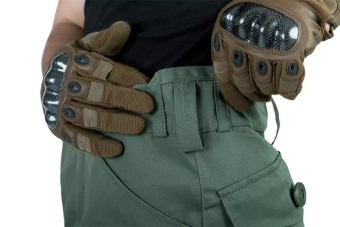 Pantalones de parka - verde oliva