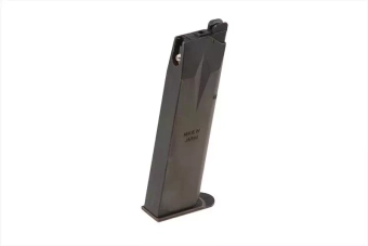 Magazynek gazowy 24 kulek do repliki pistoletu Sig226 - czarny