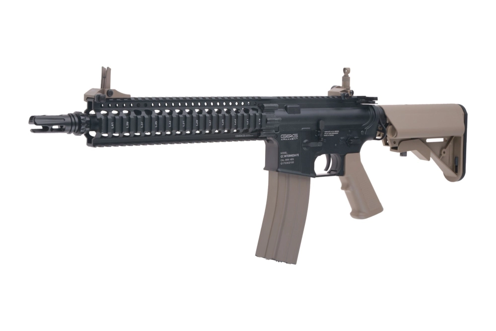 Airsoftová zbraň puškaka GC18 MOD1 - tan