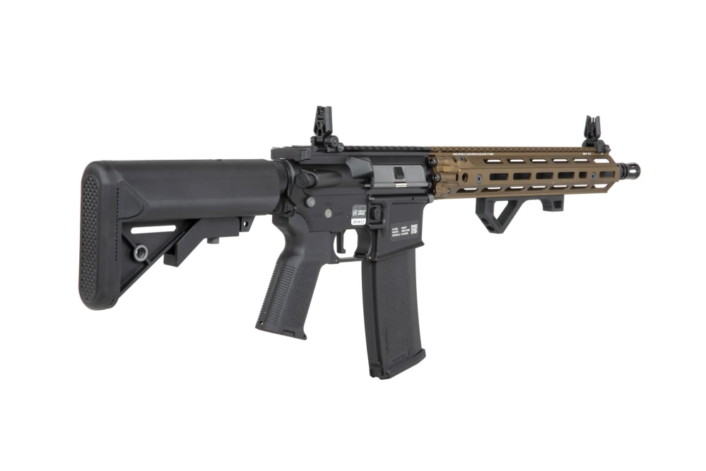 Airsoftová puška Specna Arms Daniel Defense® RIS III 12,5'' SA-P28 Prime™ Kestrel™ ETU s bezkomutátorovým motorem Chaos Bronze