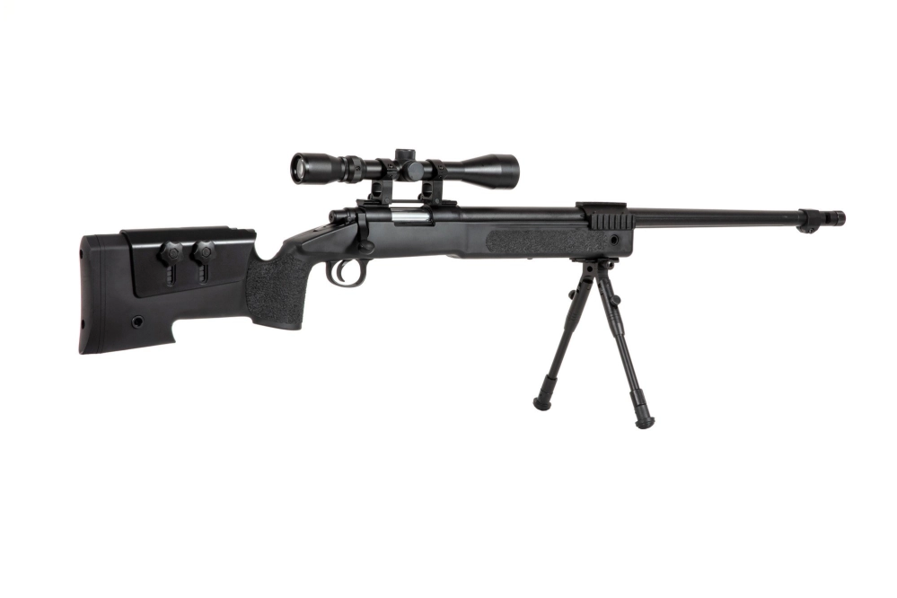 MB16D Sniper Rifle Replica with Scope and Bipod