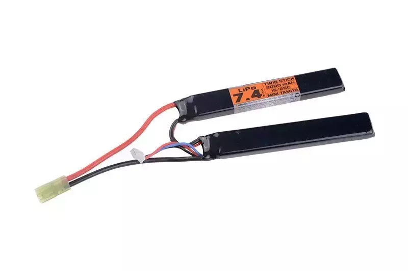 LiPo 7,4V Valken Energy 2000mah 15/25C Battery