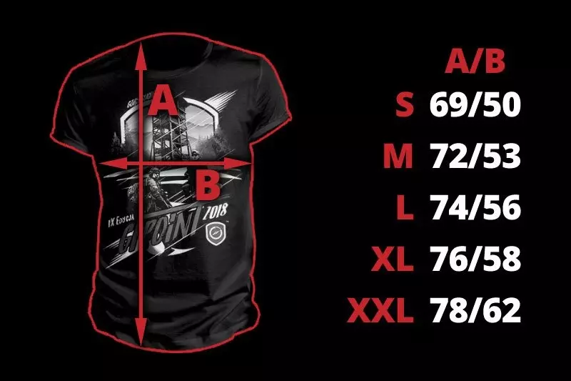 GFPOINT 2018 Collector's T-shirt  - Size M