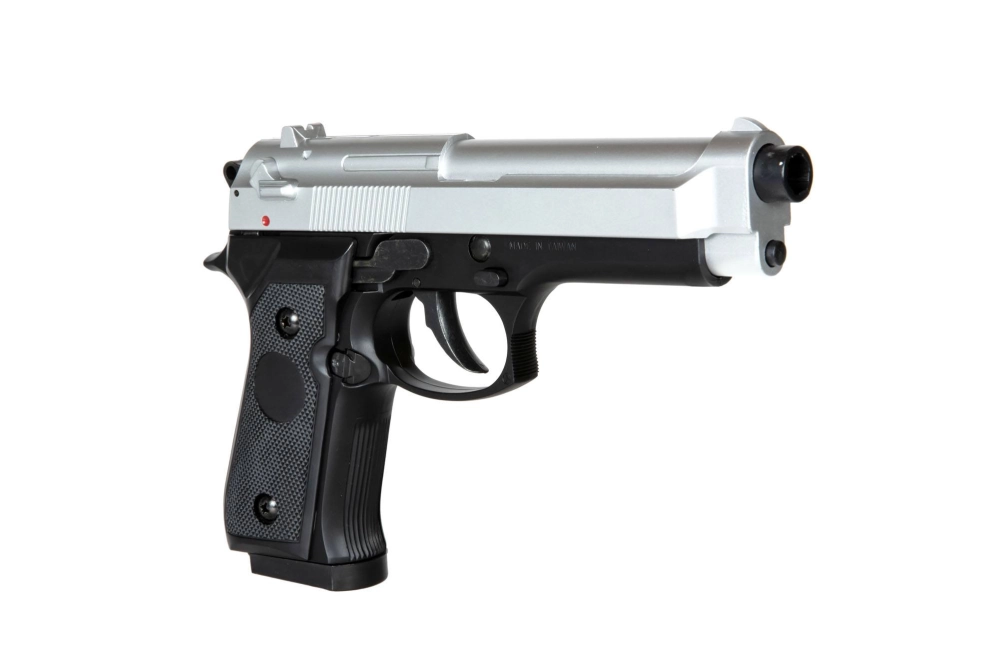 Pistolet airsoft GAH.202 - Noir Argent