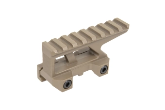 Picatinny mount upgrade Wosport E-style Tan