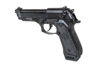 Pistola ICS BLE-BM9 Dual Power airsoft Negra (con cargador de CO2)