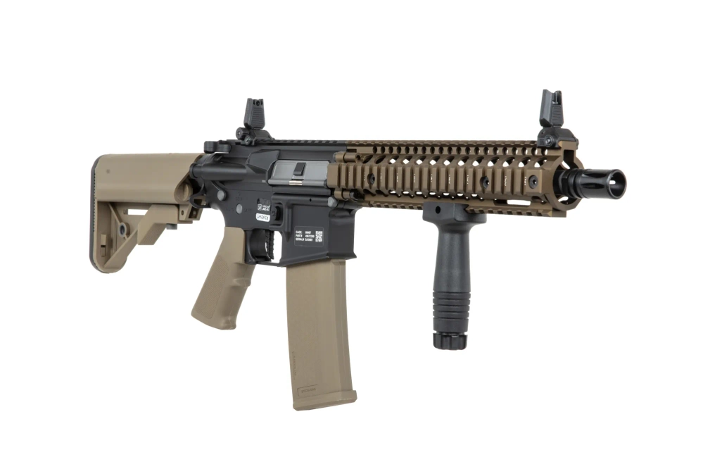Airsoftová puška Specna Arms Daniel Defense® MK18 SA-P19 Prime™ HAL™ ETU s bezkomutátorovým motorem Chaos Bronze