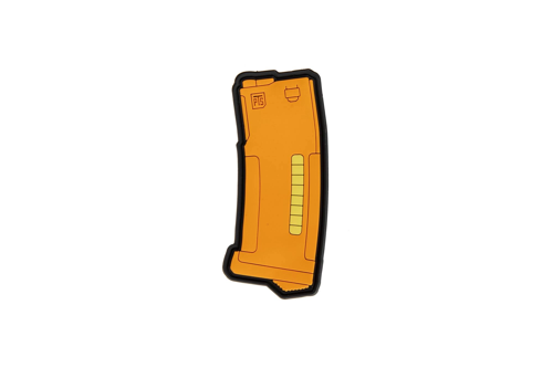 3D EPM PVC patch - orange