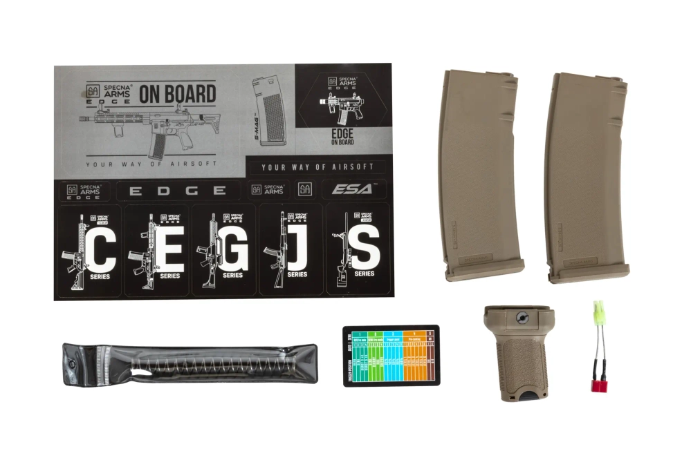 Specna Arms RRA SA-E03 EDGE™ HAL ETU™ Carabina airsoft half-tan