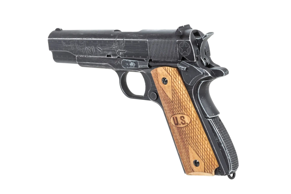 Cybergun Auto Ordnance 1911 Fly Girl Groen Gas ASG Pistool