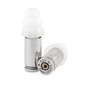 Bouchons d'oreille - cartouche de 9 mm