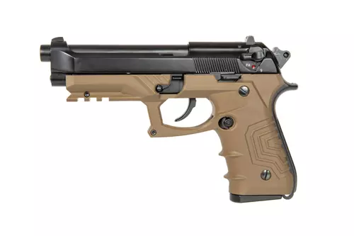 Réplique de pistolet HG-173 (Full Auto) - tan