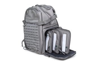 Plecak SAVIOR EQUIPMENT Mobile Arsenal Compact Protective Backpack Szary