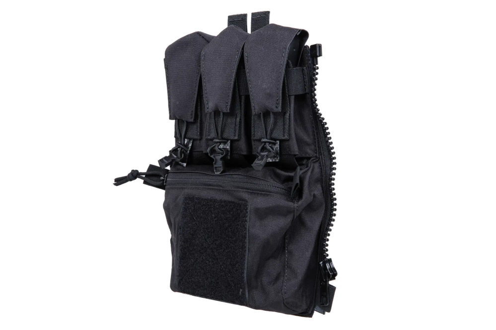 Panel de asalto V5 PC con pistoleras Wosport Negro