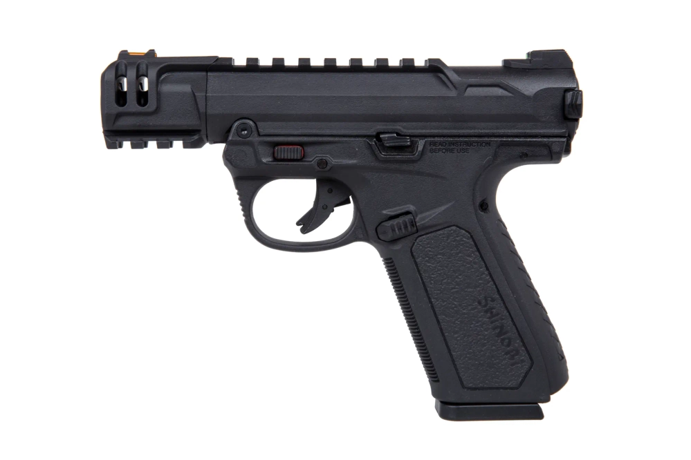 Pistola de airsoft Action Army AAP01C Shinobi GBB Full/Semina Auto Negra