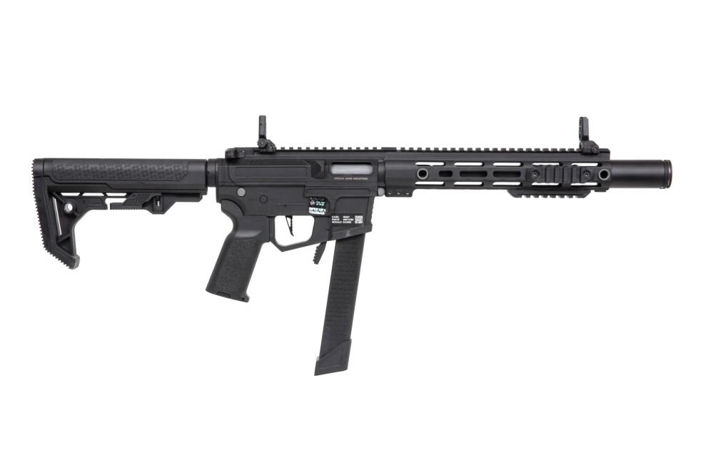 airsoft Specna Arms SA-FX02 FLEX™ HAL ETU™ Ametralladora Negra