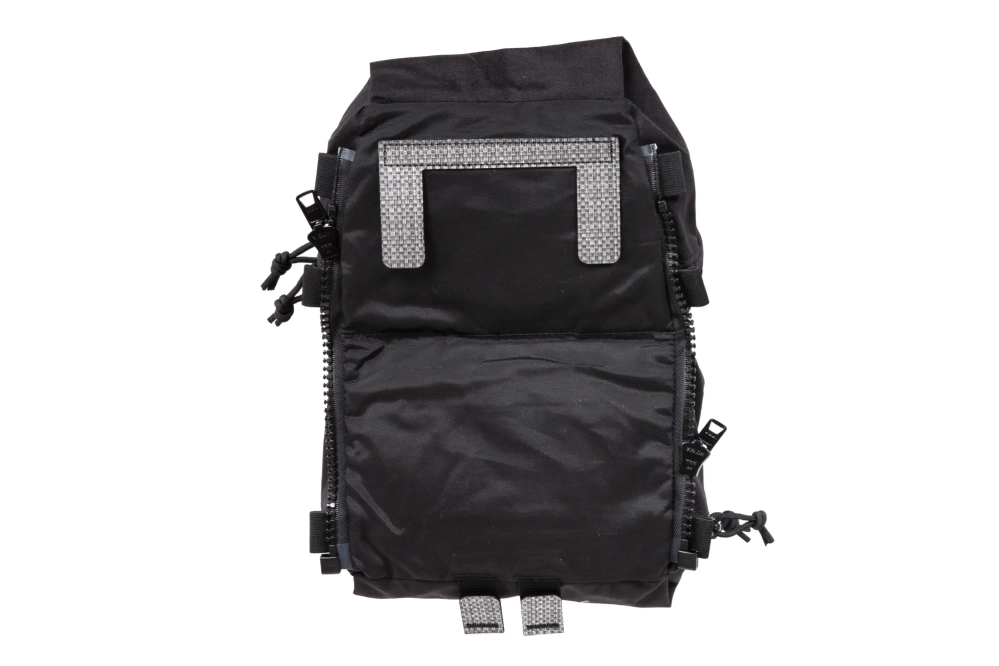 Rugpaneel met MOLLE-systeem voor V5 PC Wosport tactisch vest Zwart