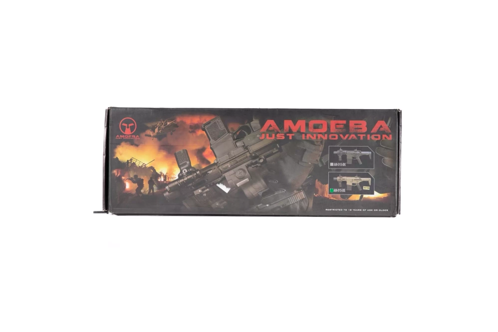 AM-015 airsoftová zbraň subkarbinu - tmavá zem (OUTLET)
