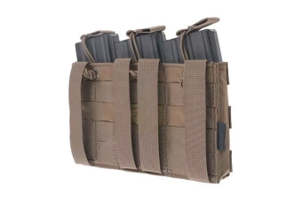 Triple Open Top Pouch for M4/M16 Magazine - coyote brown