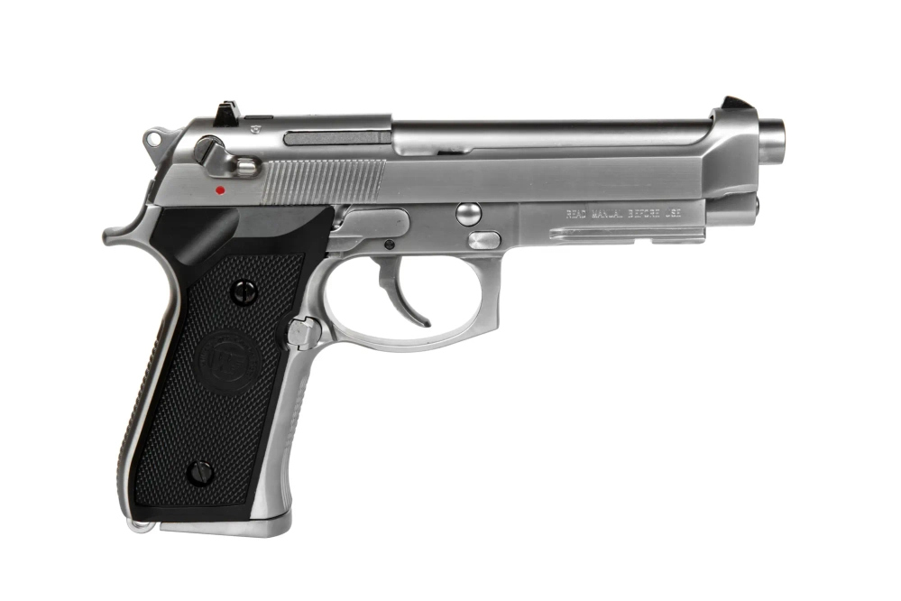 M92 Chrome pistol replica