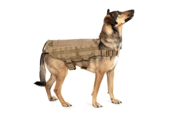 Chaleco táctico para perros - color canela