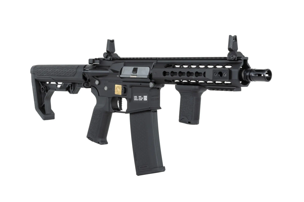 Karabinek ASG Specna Arms RRA SA-P08 PRIME™ HAL™ ETU Light Ops Stock Wersja High Torque Czarny
