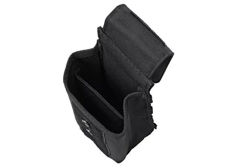 Single Pouch for 2 AK Magazines - Black